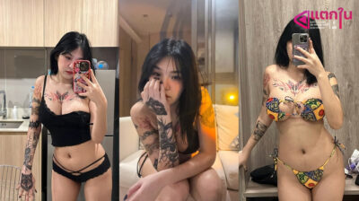 คลิปหลุดทวิตเตอร์ Pinchxnn สาวอวบรอยสักงานเด็ดๆมาแหวกขายั่วควยแฟนหนุ่มจนแฟนหนุ่มจับเย็ดหน้าโต๊ะคอมงานโครตดีซอยหีอย่างมันส์นวดนมแจ่มๆ