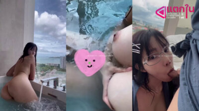 คลิปหลุดOnlyfans Merryxming น้องหมิงสาวขี้เงี่ยนมาแช่อ่างน้ำแล้วมาชวนแฟนหนุ่มมาลงแช่น้ำด้วย มาจับขย่ำนมอย่างเด็ด แล้ว มาแหวกขาเย็ดเสียวกระแทกหีกันโครตเด็ด เย็ดกันอย่างมันส์ งานโครตดี